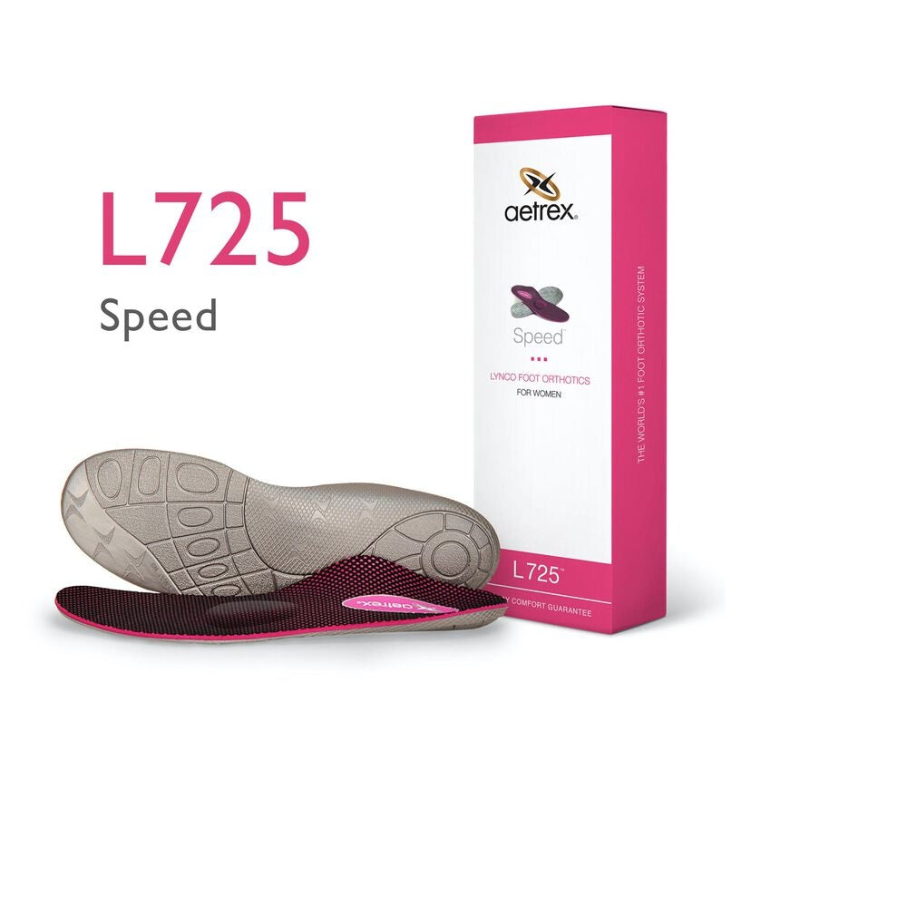 L725 Women's Speed Posted Orthotics W/ Metatarsal Support