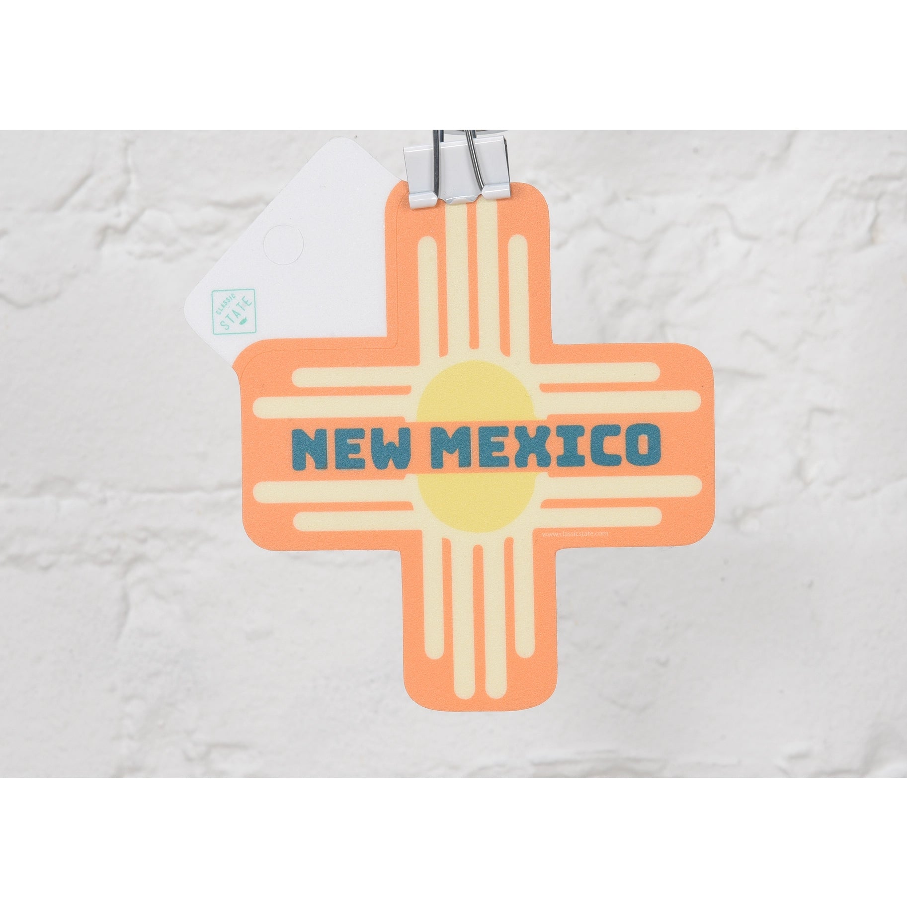 New Mexico Sun Cross Sticker