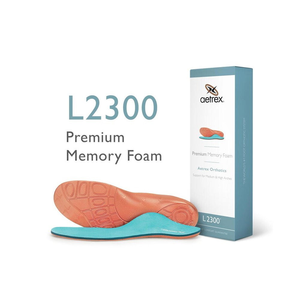 L2300 Women's Premium Memory Foam Orthotics - Insole for Extra Comfort