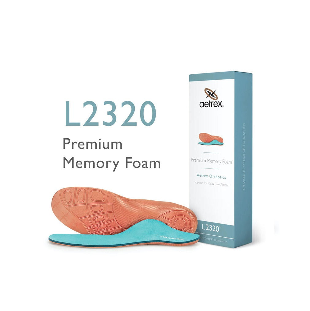 L2320 Men's Premium Memory Foam Posted Orthotics