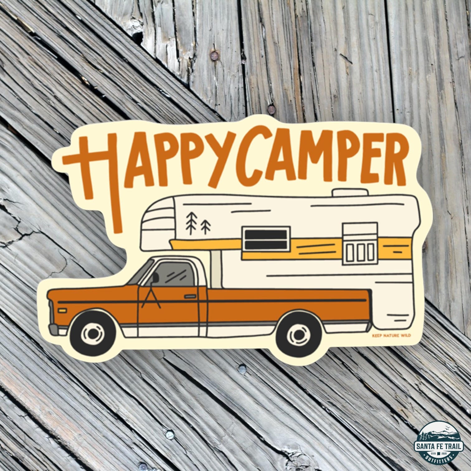 Grampy Camper Sticker - Grampy Camper Sticker