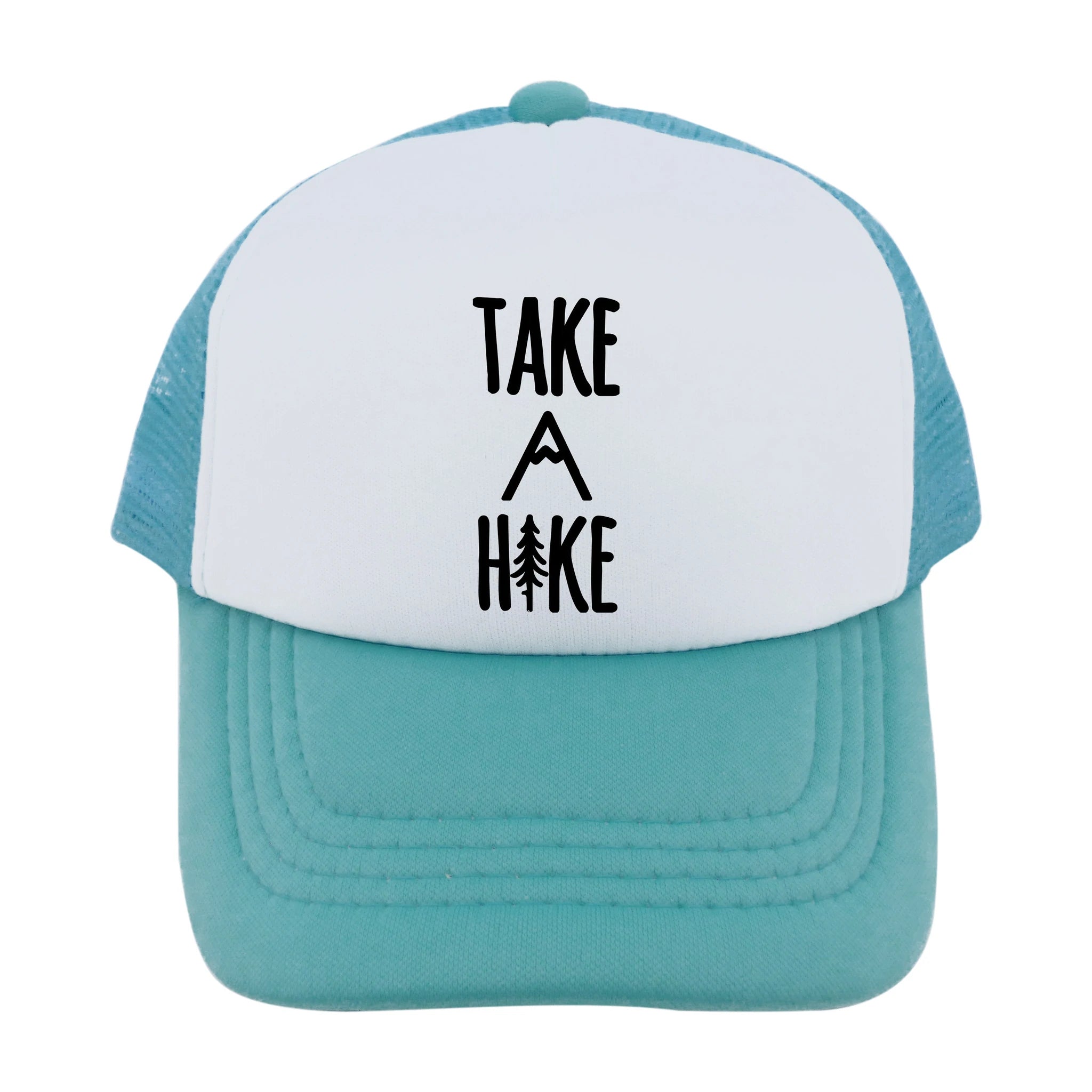 Aqua with Black Take a Hike Hat Toddler (1-4 years)