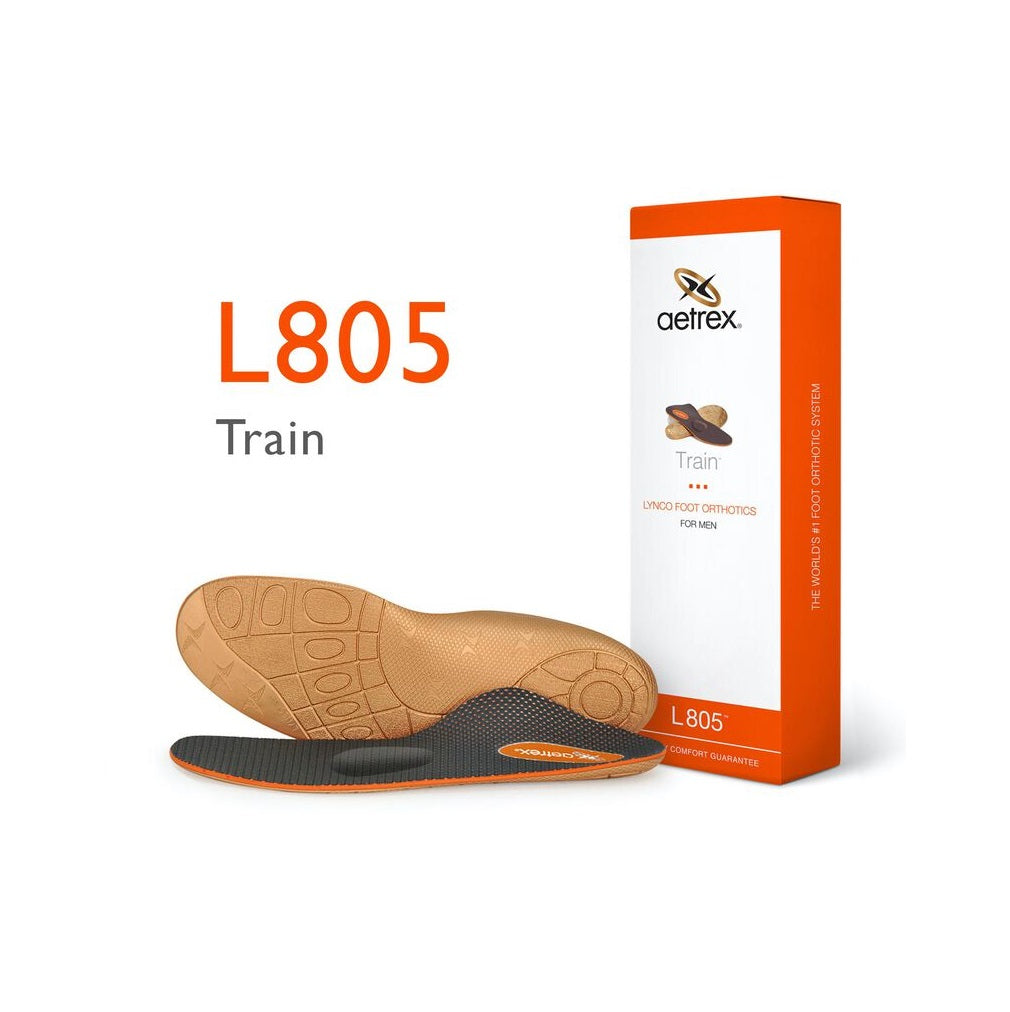 L805 Men's Train Orthotics W/ Metatarsal Support