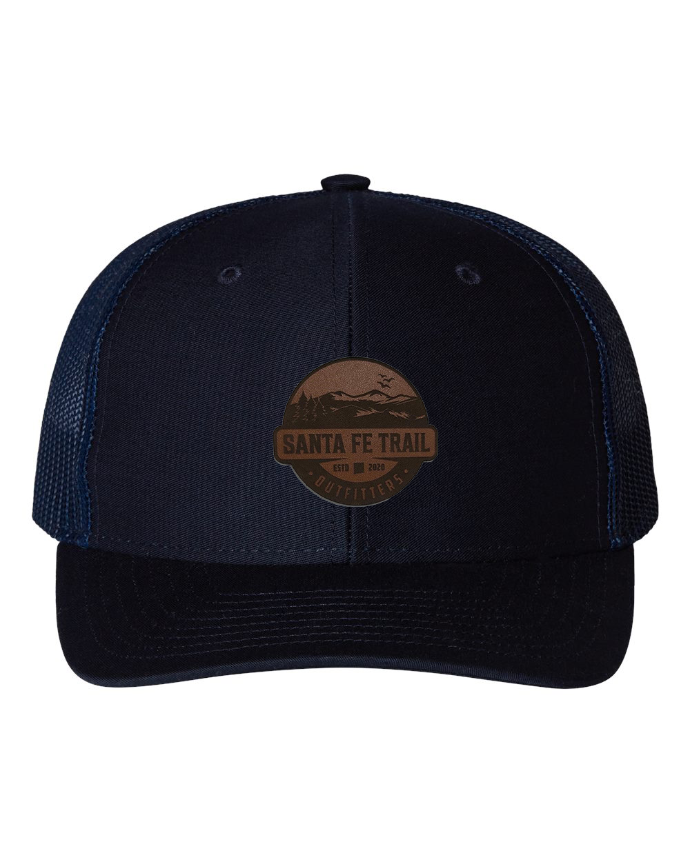 SFTO Youth Leather Patch Hat - Navy