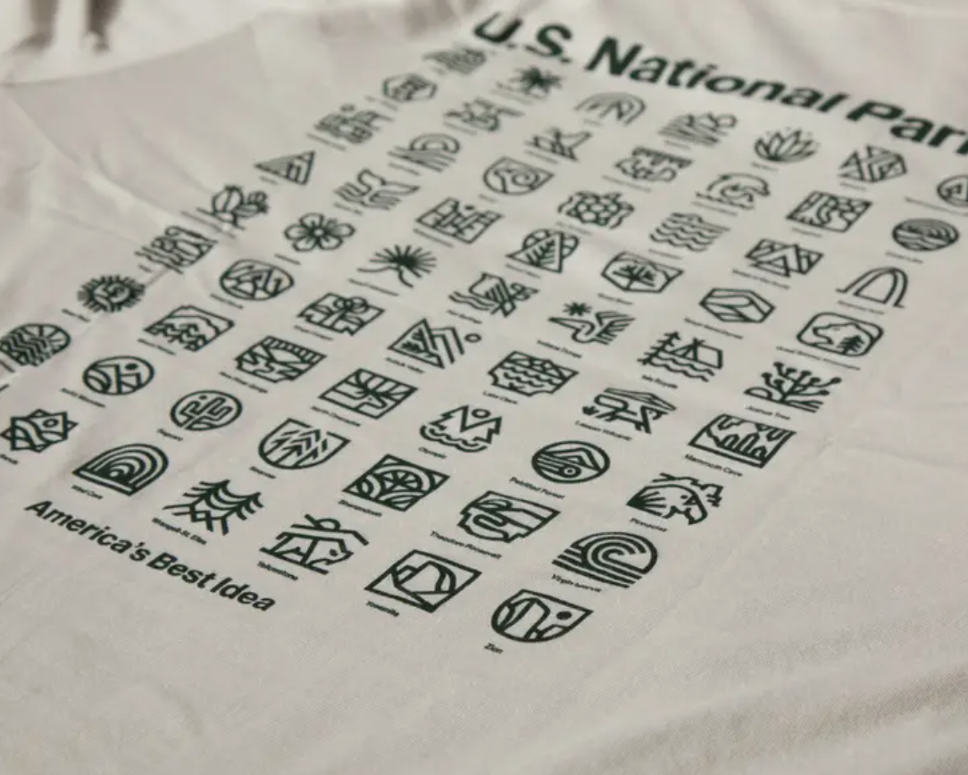 U.S. National Parks Pocket T-Shirt