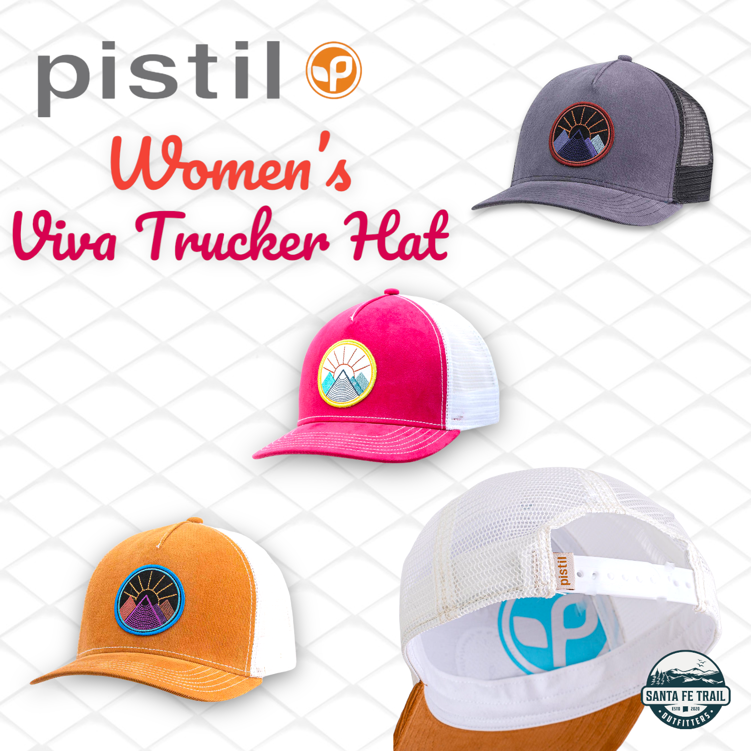 Viva Trucker Hat by Pistil Designs