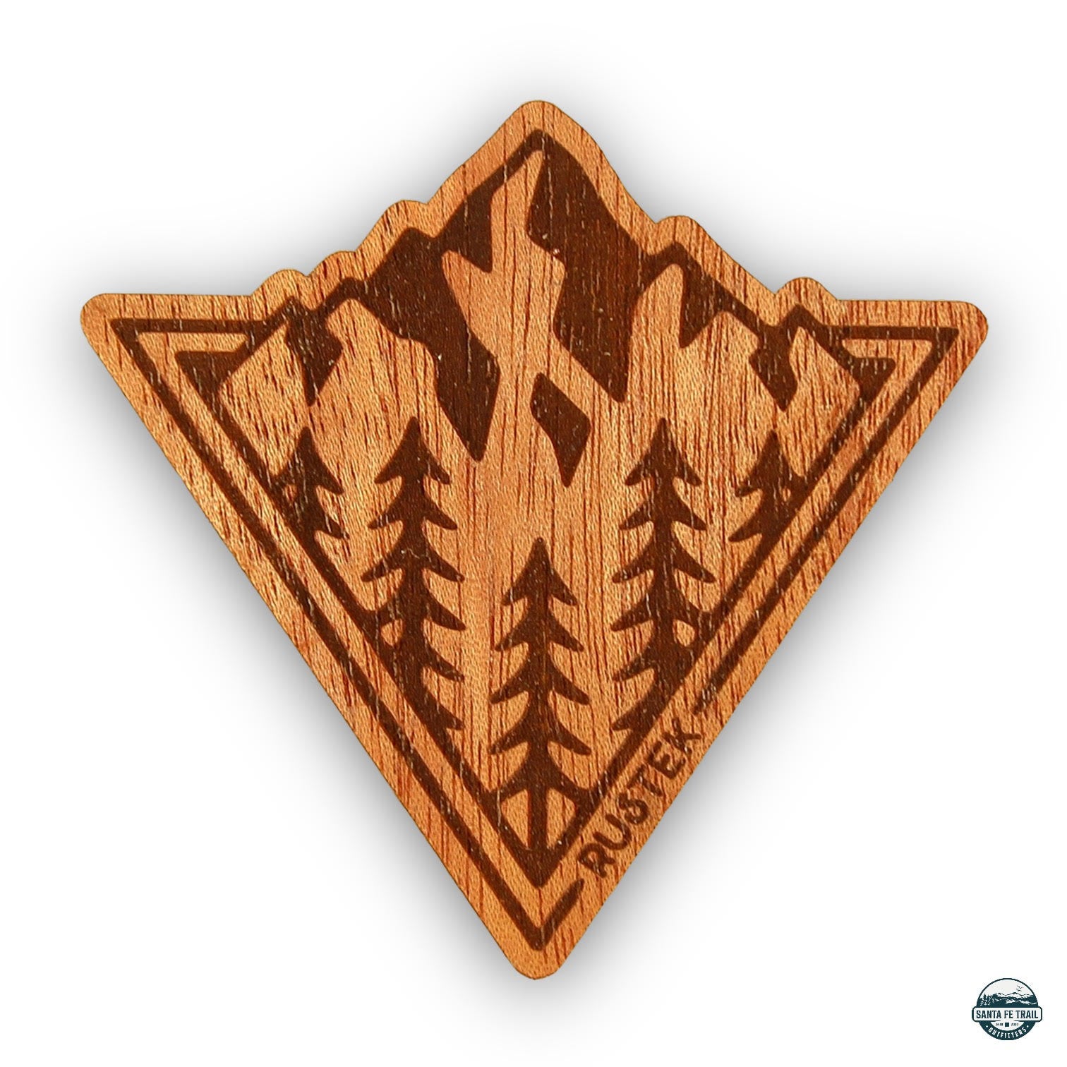 Peaking Wood Sticker