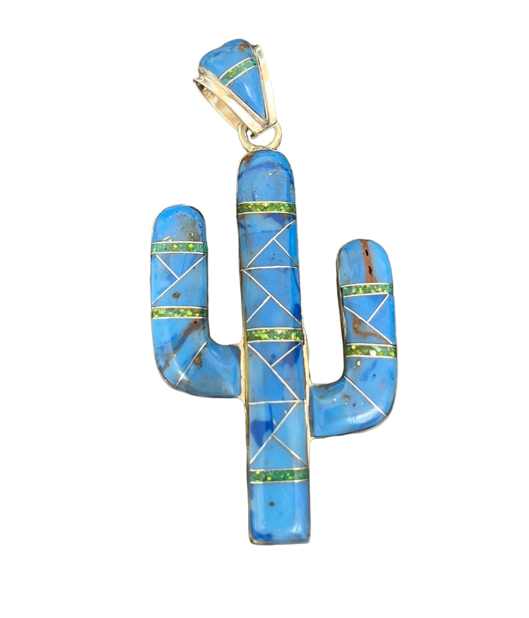 Cactus Inlay- Turquoise