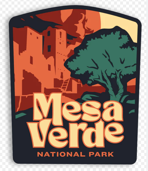 Mesa Verde National Park Sticker