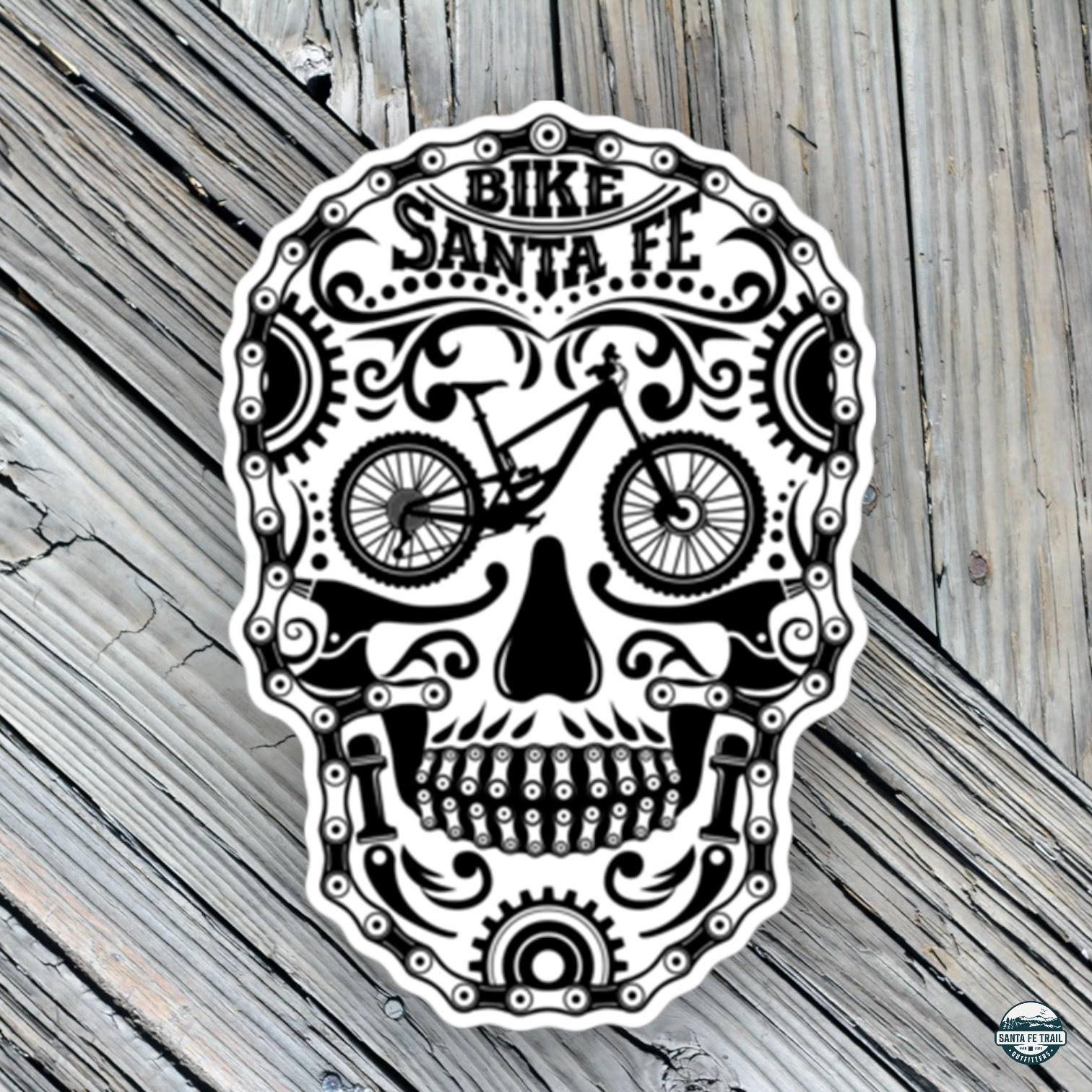 Bike Santa Fe Sticker