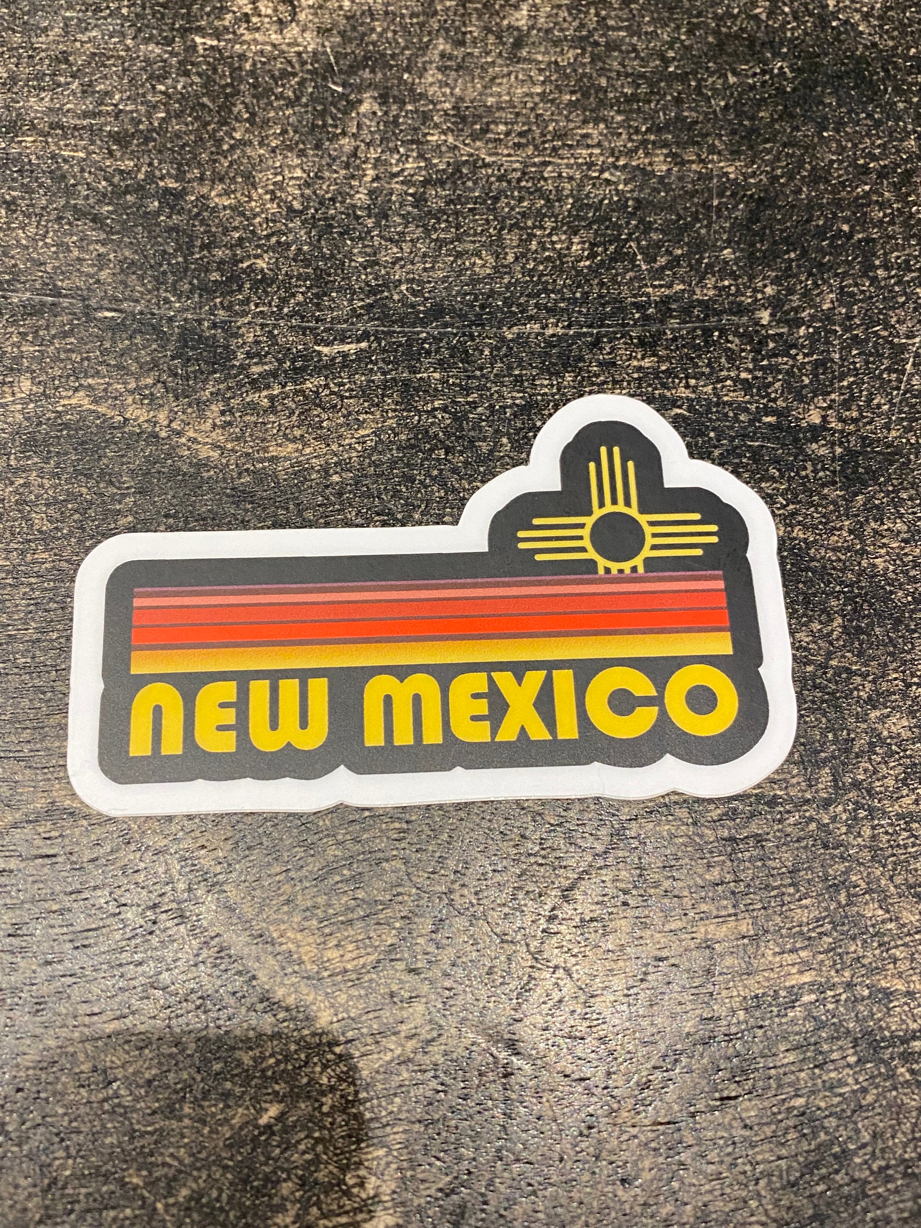 New Mexico Retro Sticker