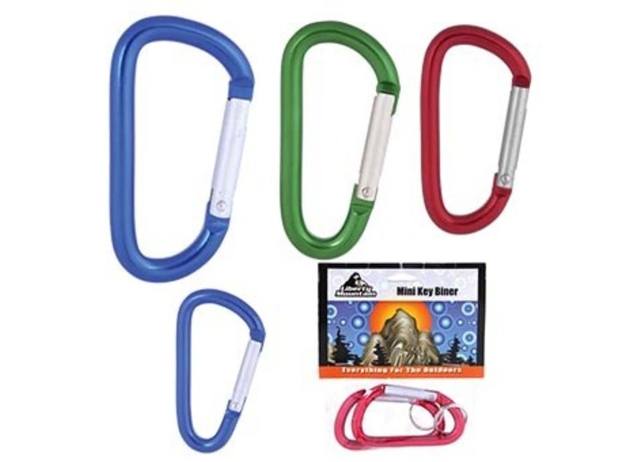 CARABINERS 60 MM - ASSORTED COLORS
