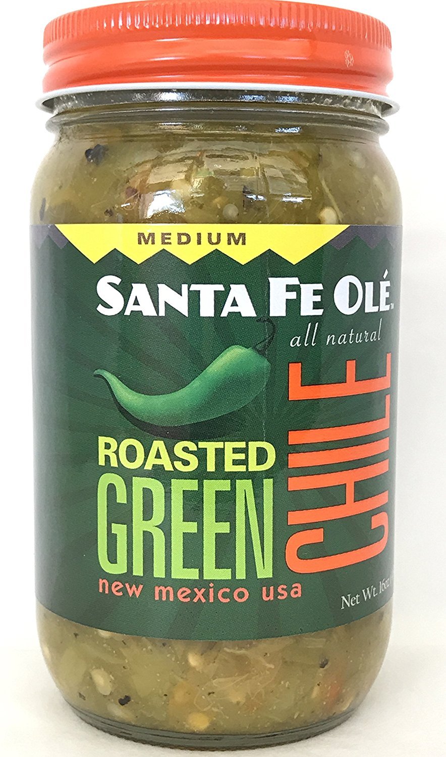 Santa Fe Ole Roasted Green Chile (Medium)