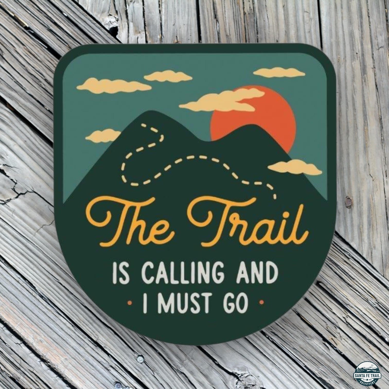 The Trail is Calling Sticker - The Trail is Calling Sticker