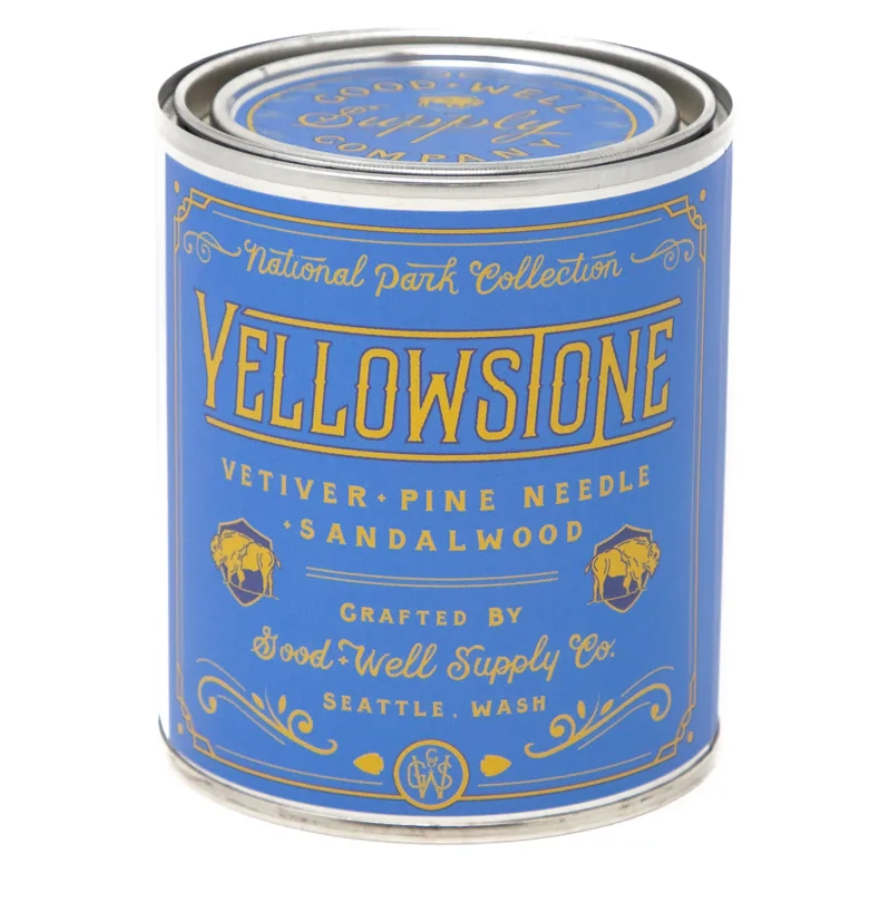 Yellowstone National Park 14oz Candle