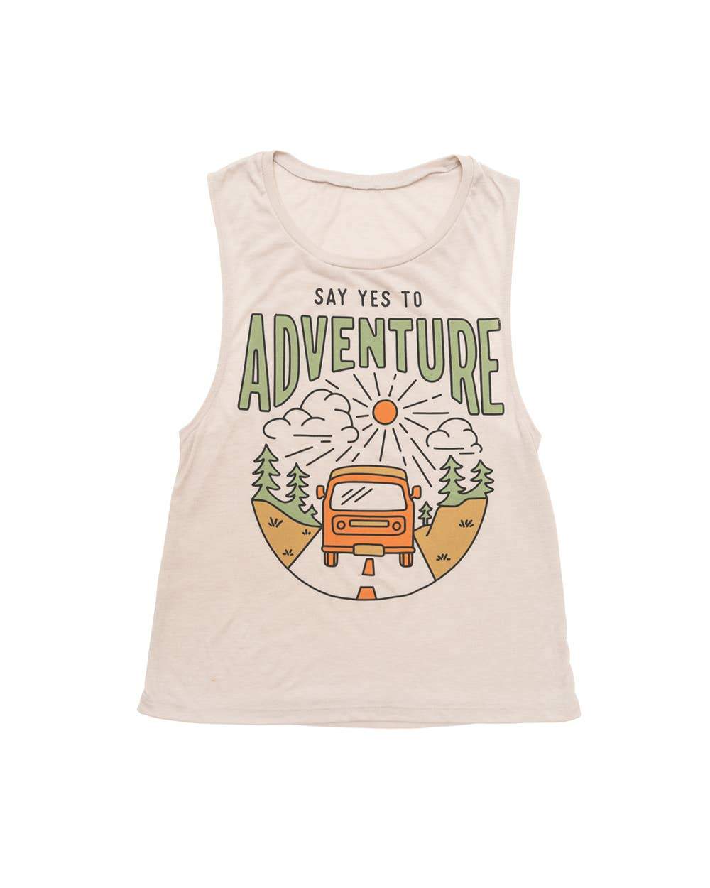 Say Yes To Adventure Women's Muscle Tank