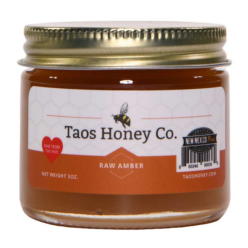 Raw Amber Honey - 12oz