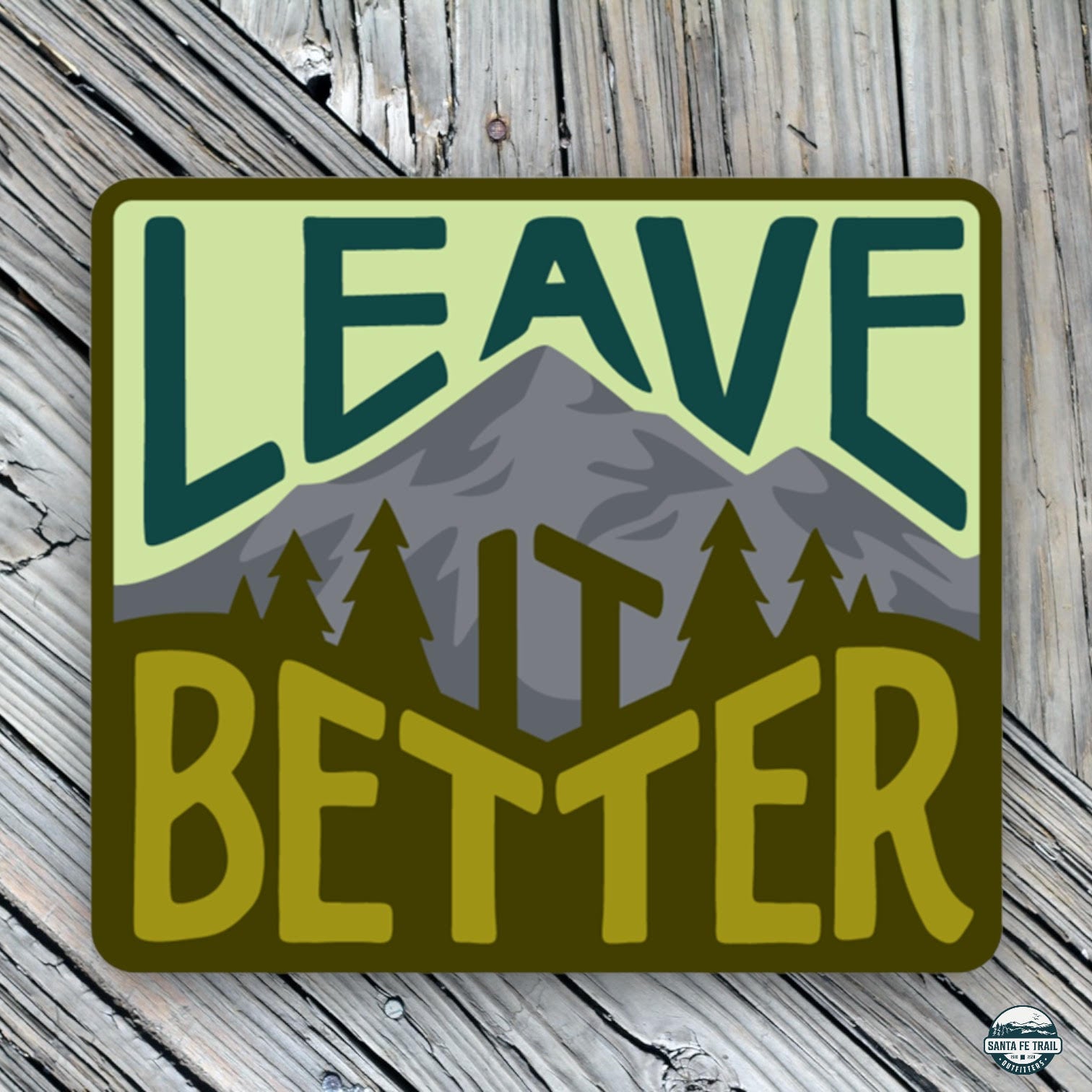 Leave It Better Forest Sticker - Leave It Better Forest Sticker