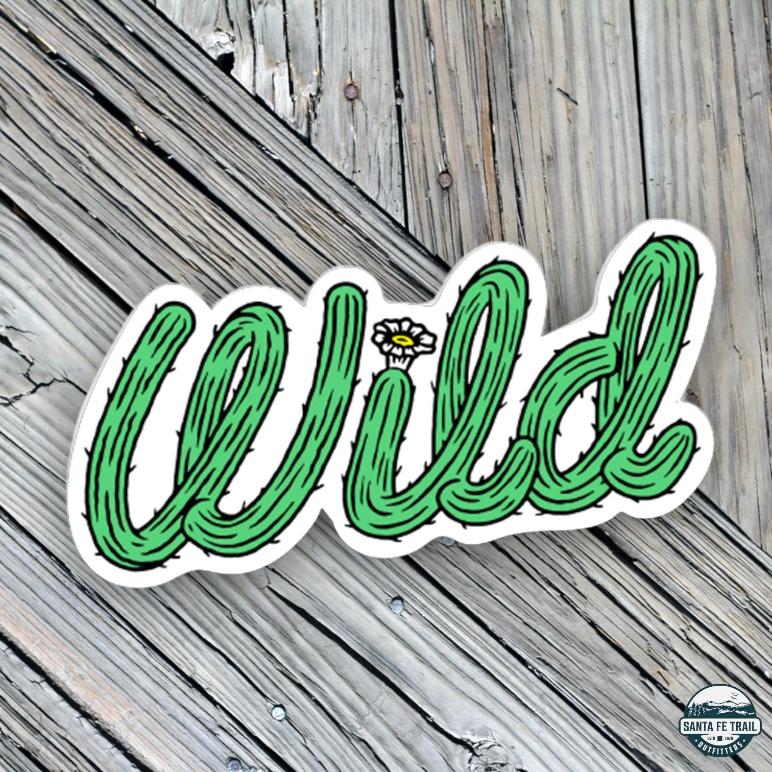 Cactus Wild Sticker - Cactus Wild Sticker