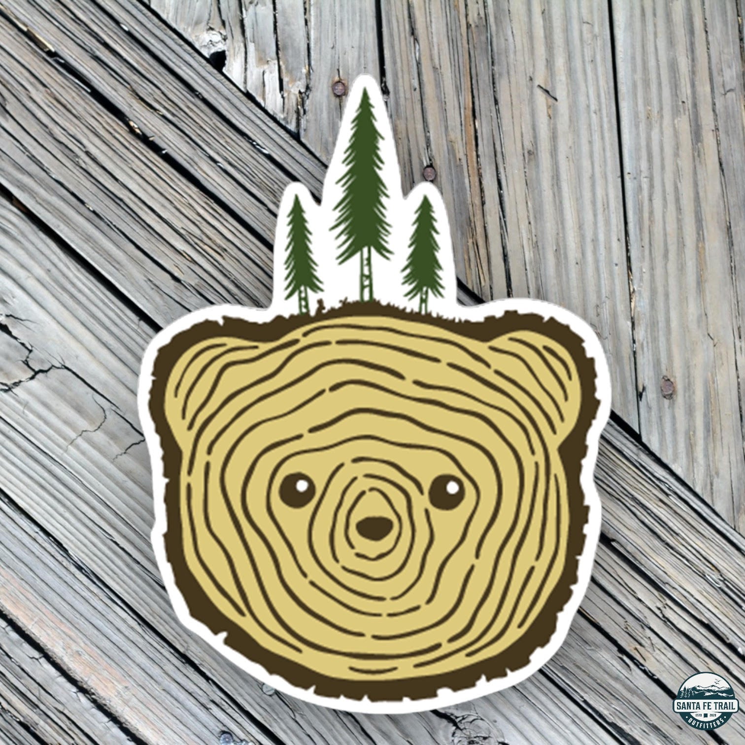 Bear Tree Sticker - Bear Tree Sticker