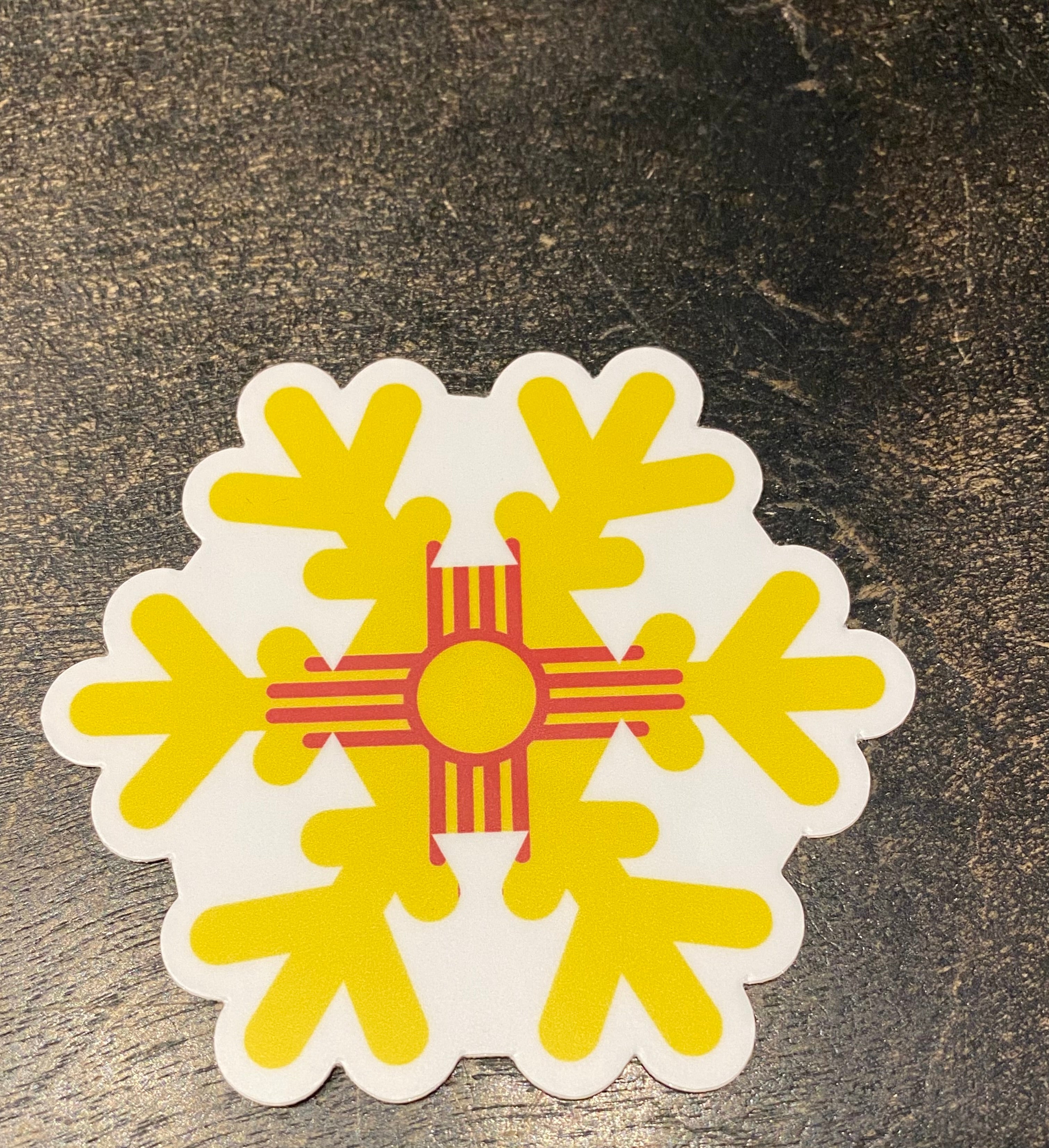 NM Zia Snowflake Sticker