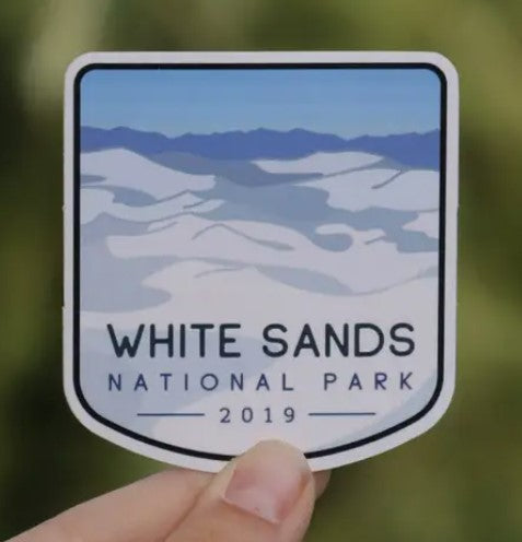 White Sands Sticker